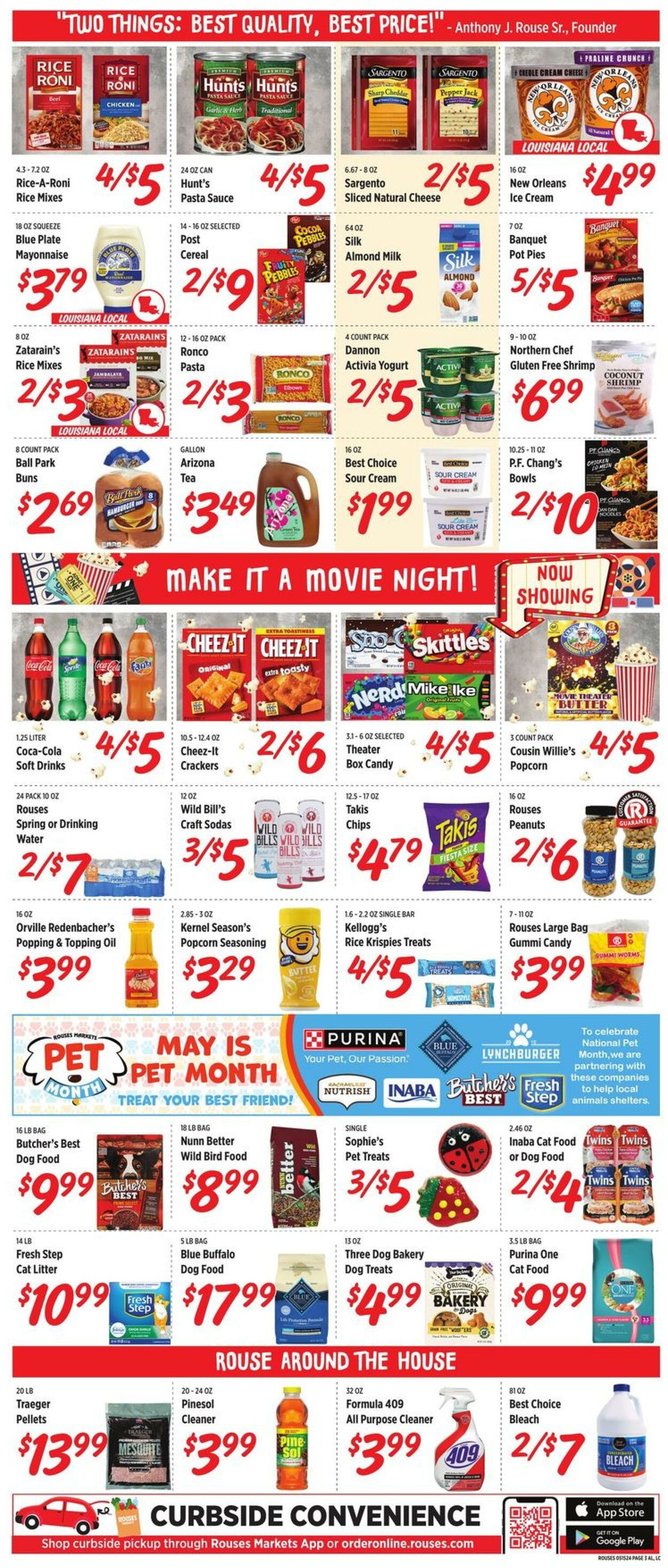 Weekly ad Rouses 05/15/2024 - 05/22/2024