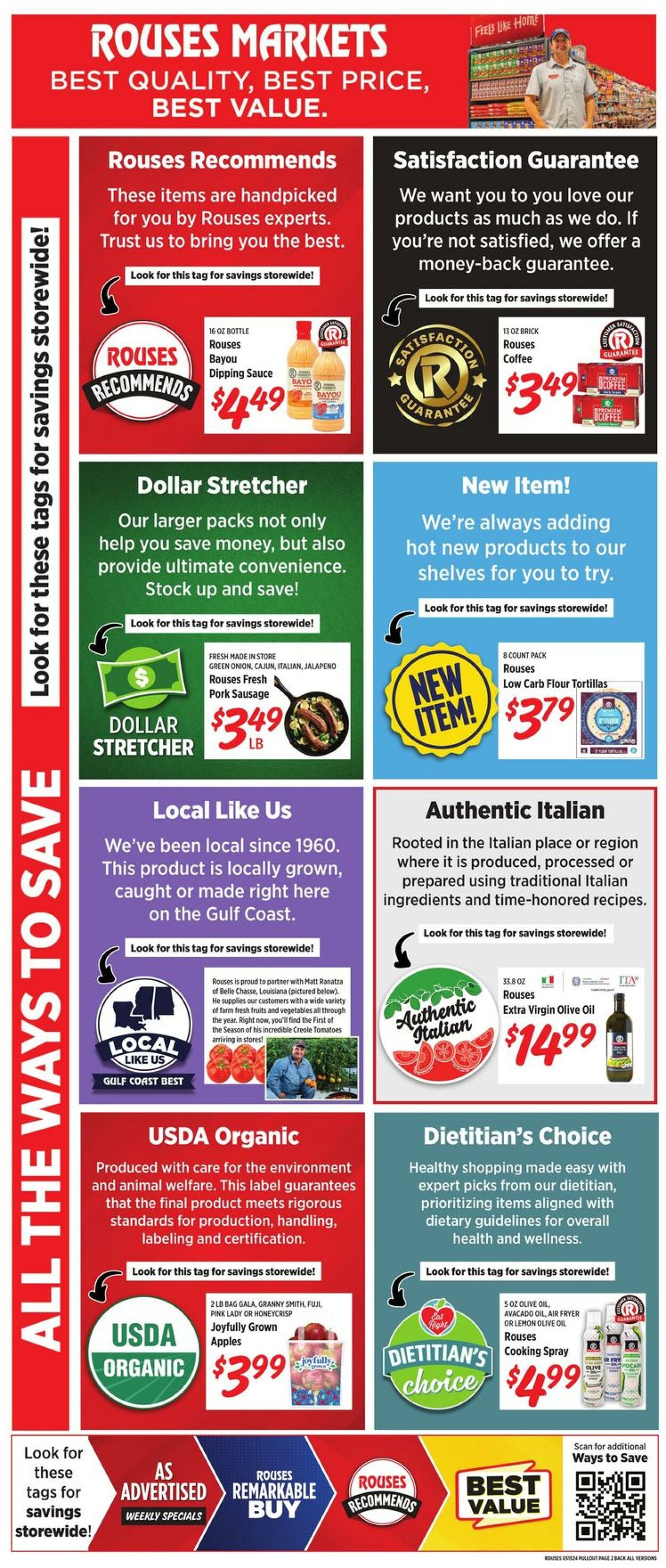 Weekly ad Rouses 05/15/2024 - 05/22/2024