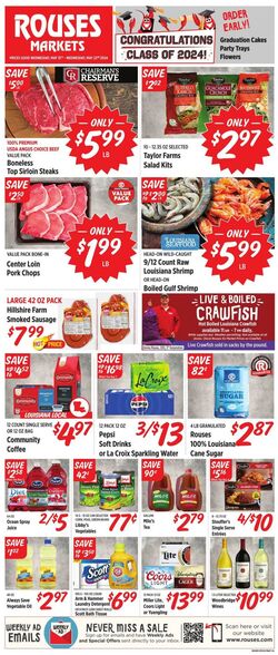 Weekly ad Rouses 04/17/2024 - 04/24/2024