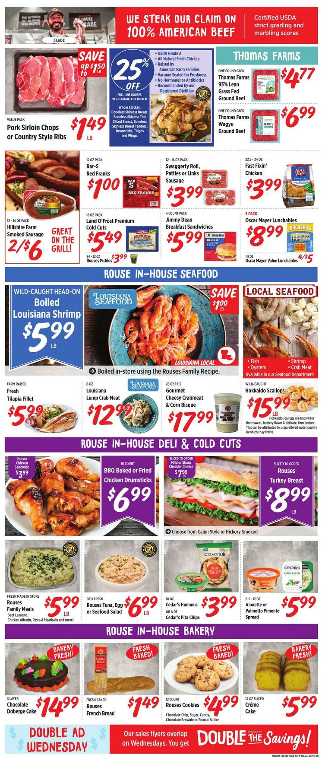 Weekly ad Rouses 12/04/2024 - 12/11/2024