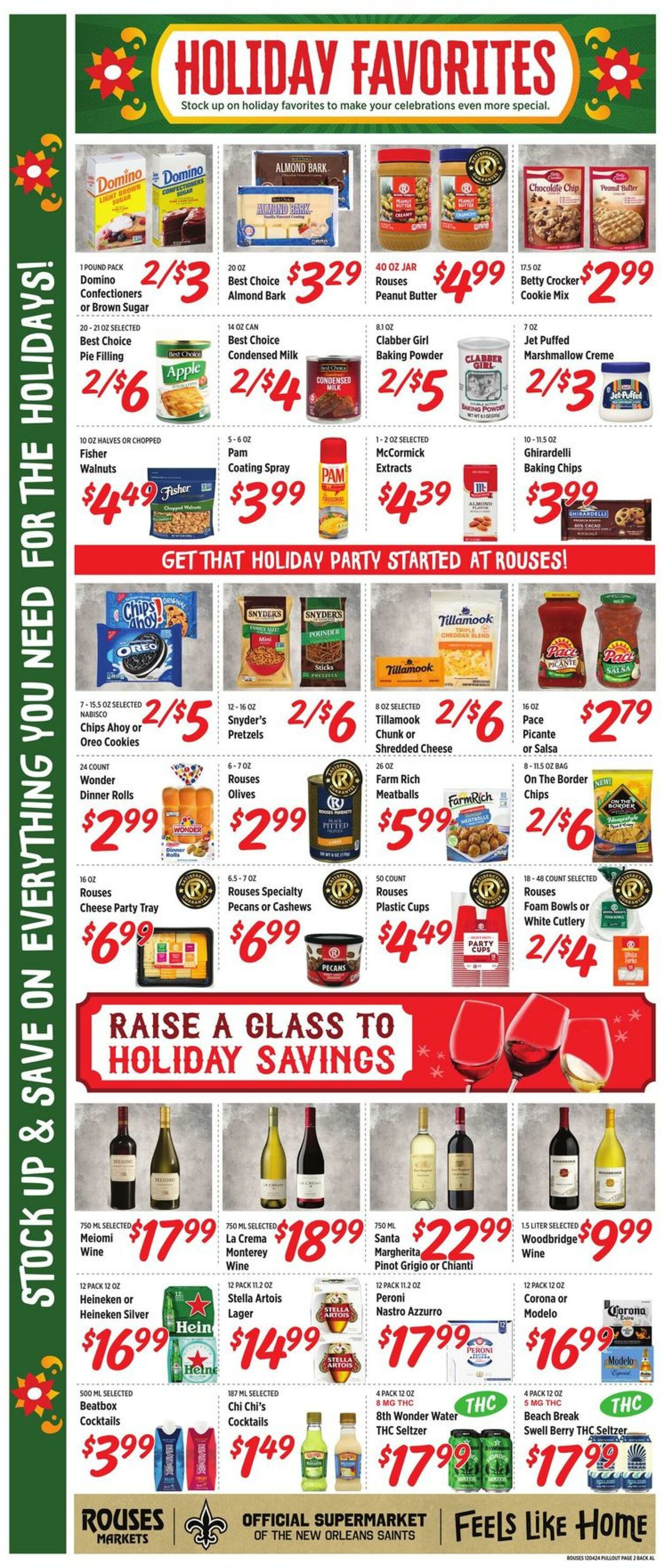 Weekly ad Rouses 12/04/2024 - 12/11/2024