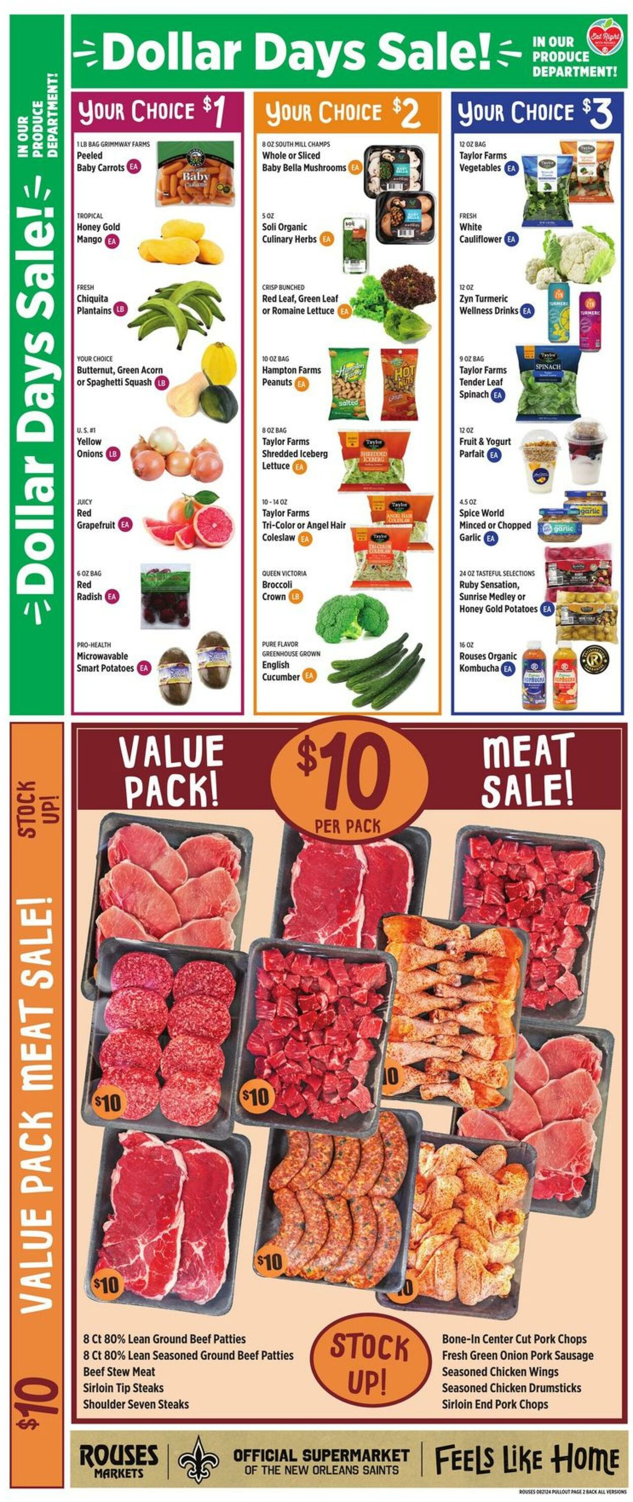 Weekly ad Rouses 08/21/2024 - 08/28/2024