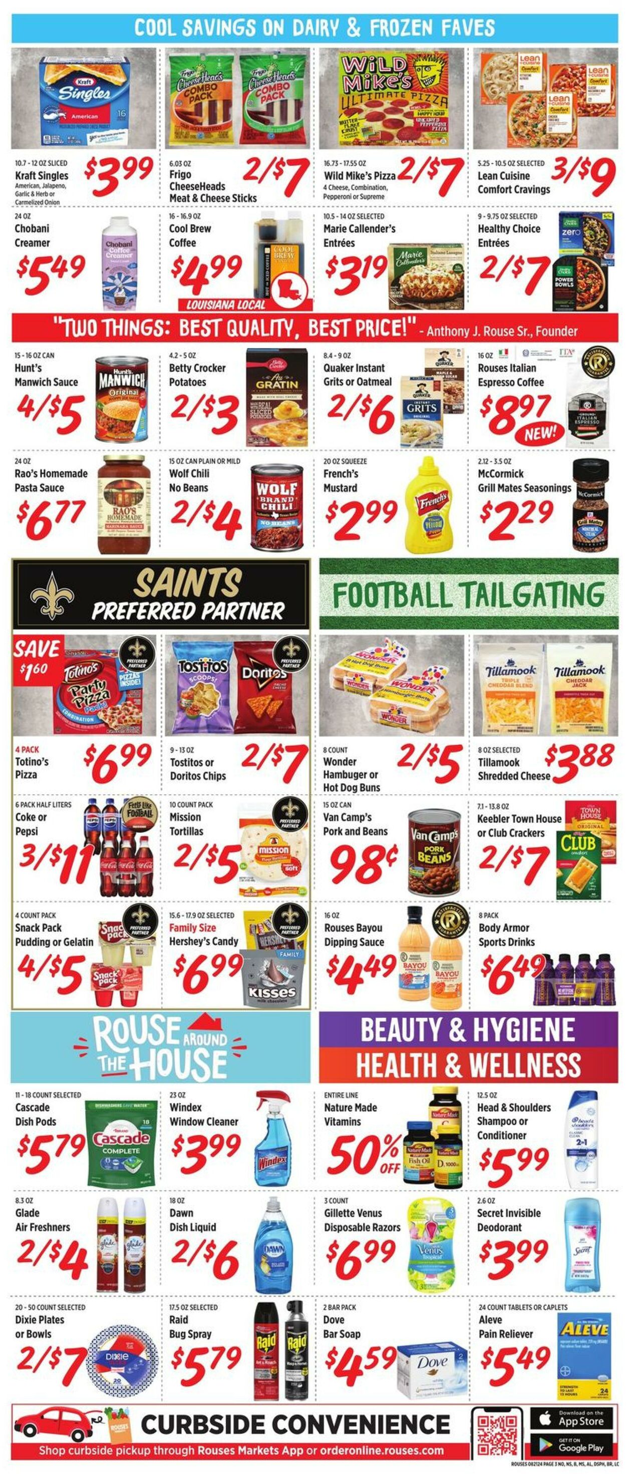 Weekly ad Rouses 08/21/2024 - 08/28/2024