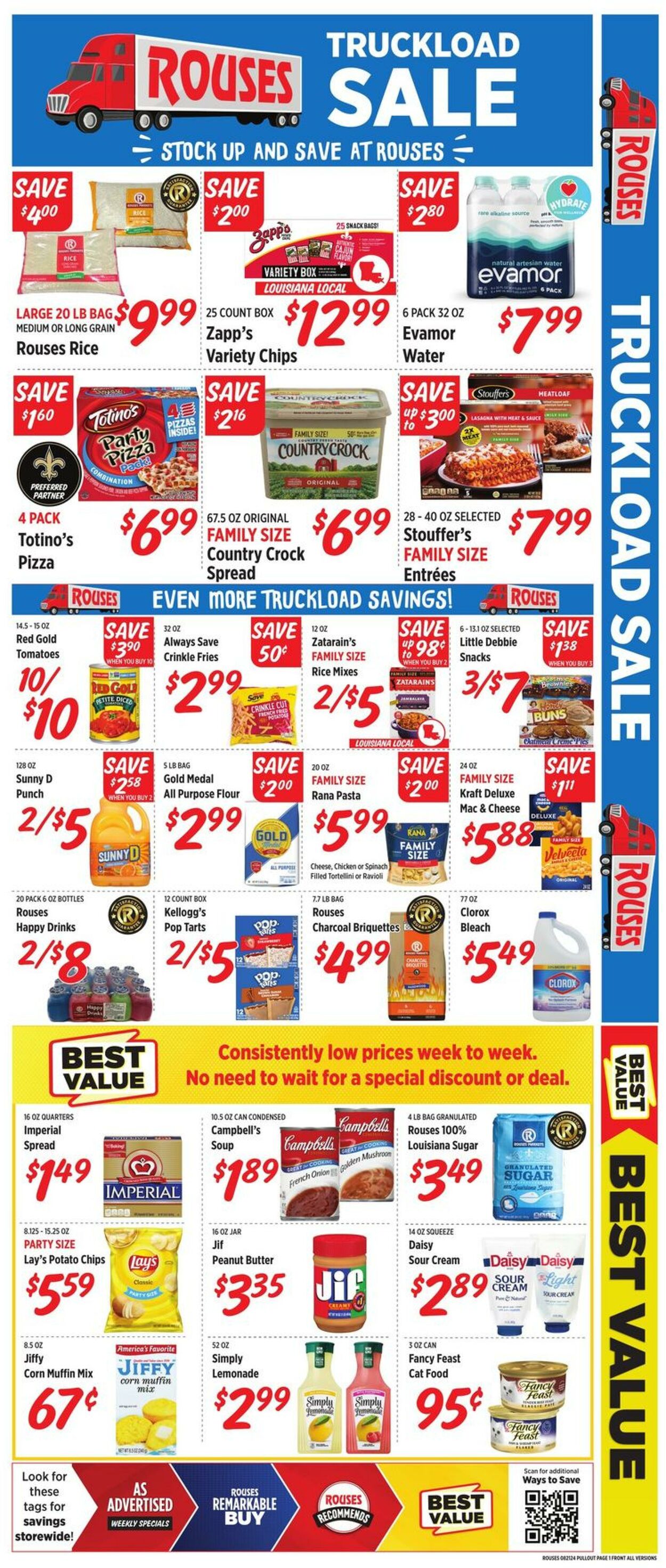 Weekly ad Rouses 08/21/2024 - 08/28/2024