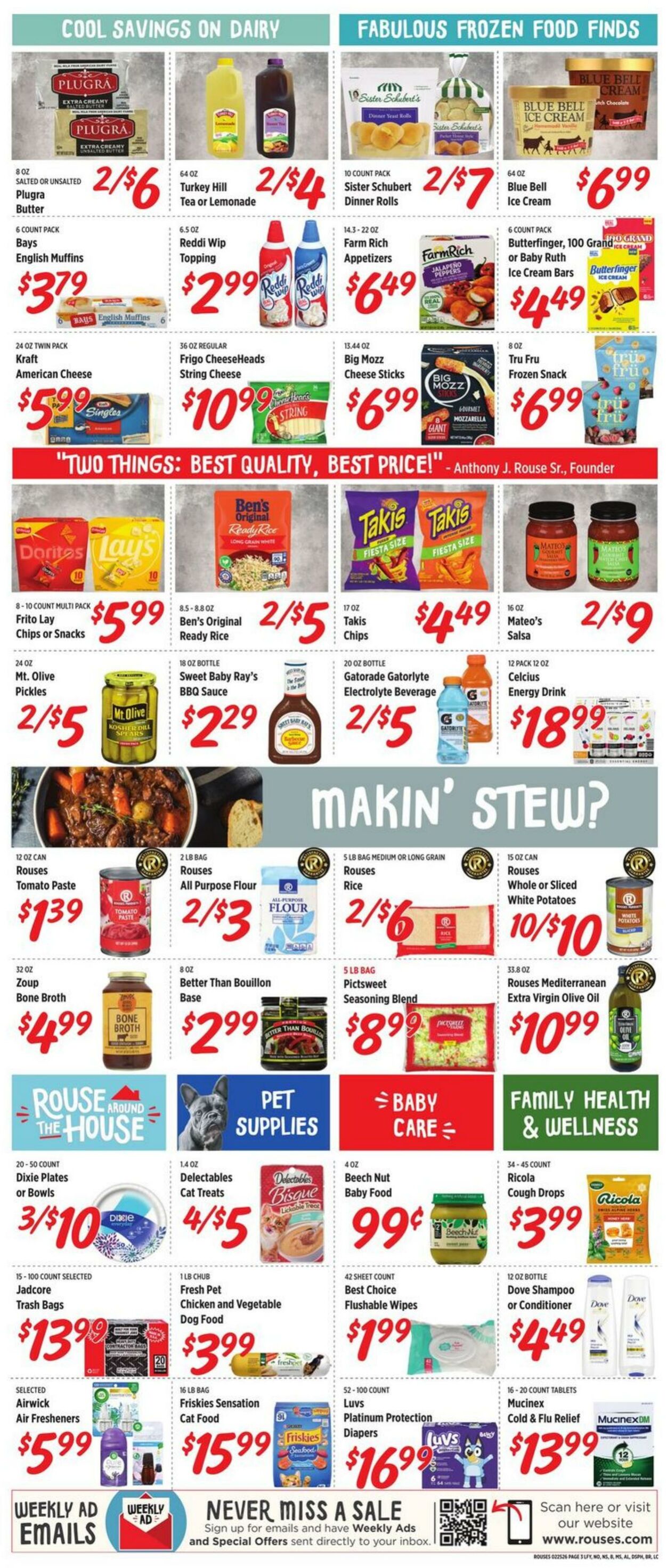 Weekly ad Rouses 02/25/2026 - 03/04/2026