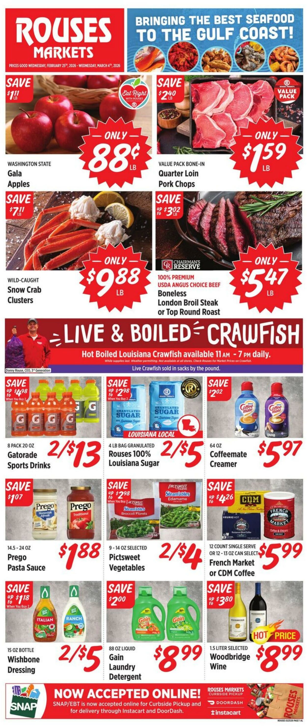 Weekly ad Rouses 02/25/2026 - 03/04/2026