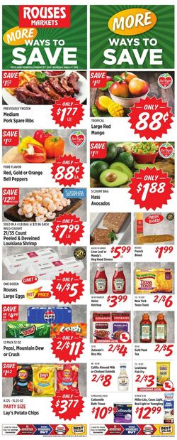 Weekly ad Rouses 04/15/2026 - 04/22/2026