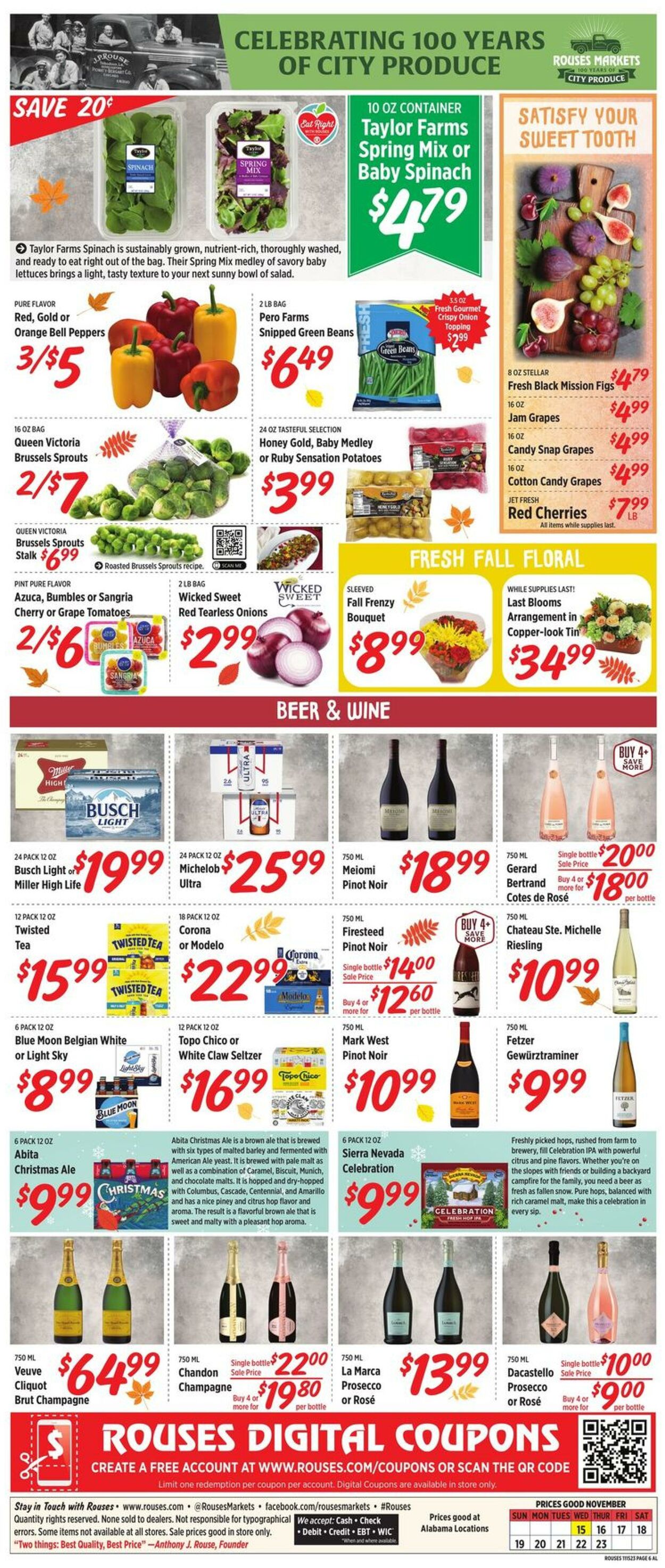 Weekly ad Rouses 11/15/2023 - 11/23/2023