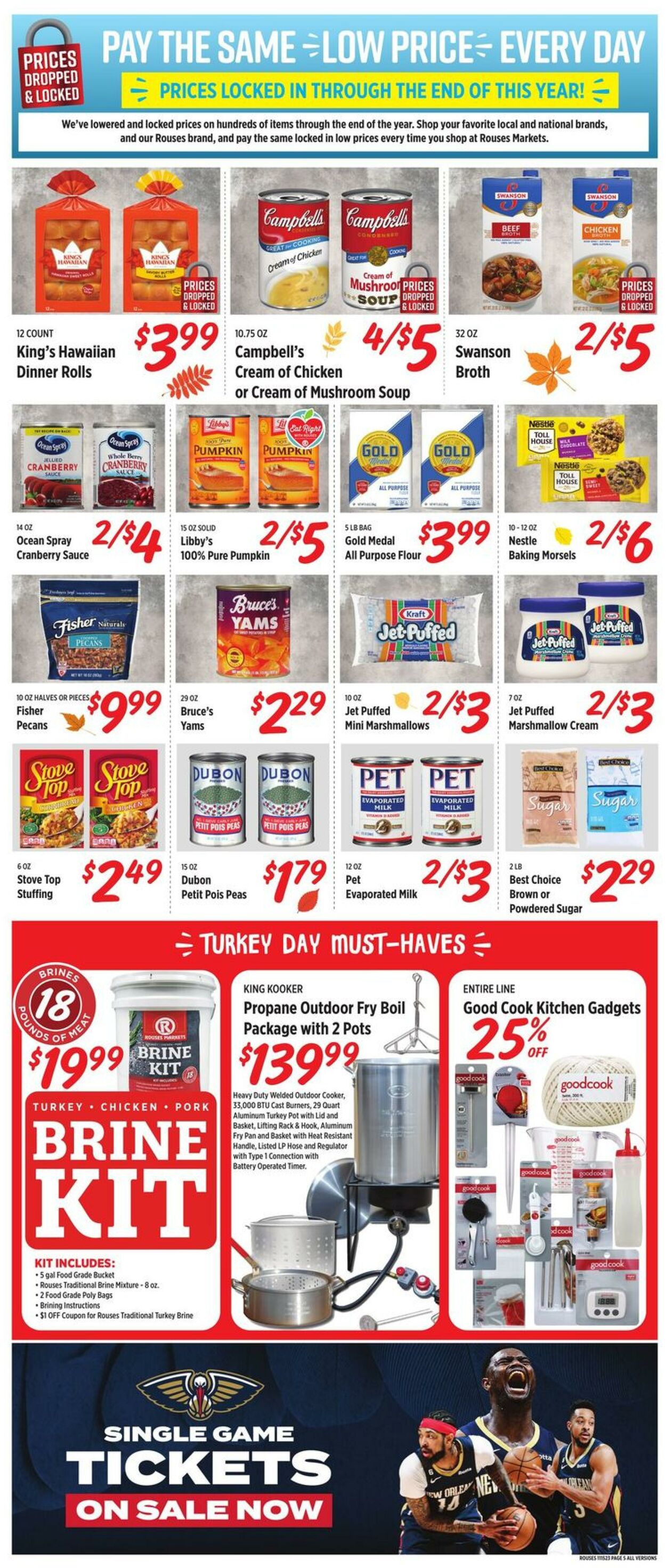 Weekly ad Rouses 11/15/2023 - 11/23/2023