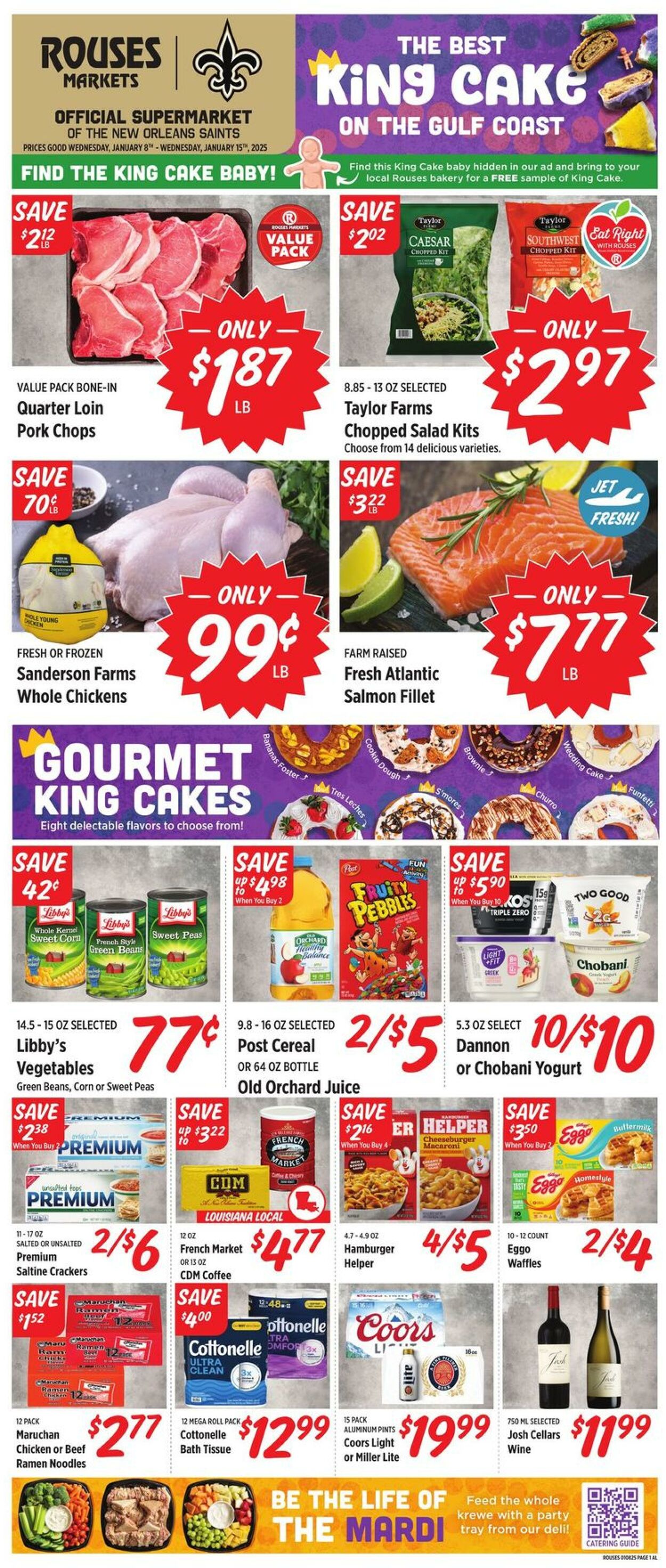 Weekly ad Rouses 01/08/2025 - 01/15/2025