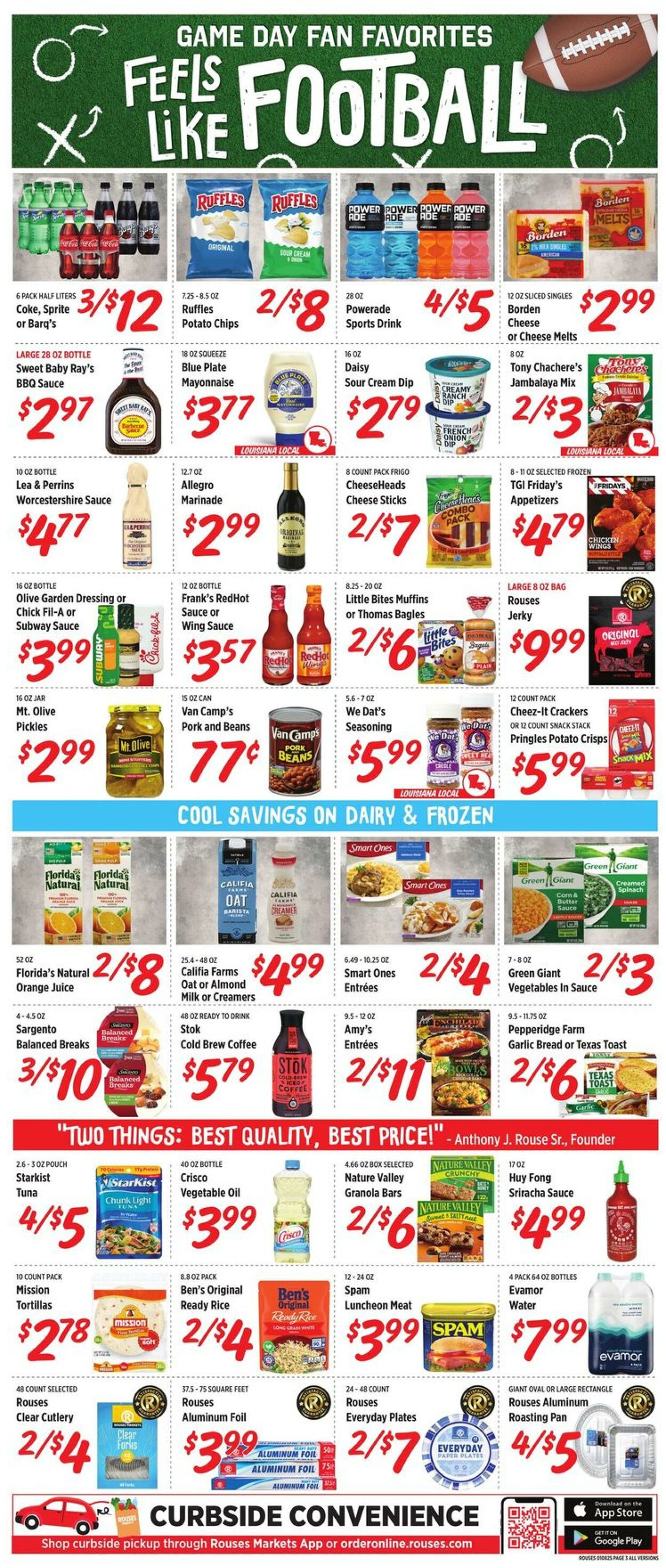 Weekly ad Rouses 01/08/2025 - 01/15/2025