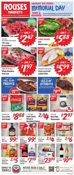 Weekly ad Rouses 05/29/2024 - 06/05/2024