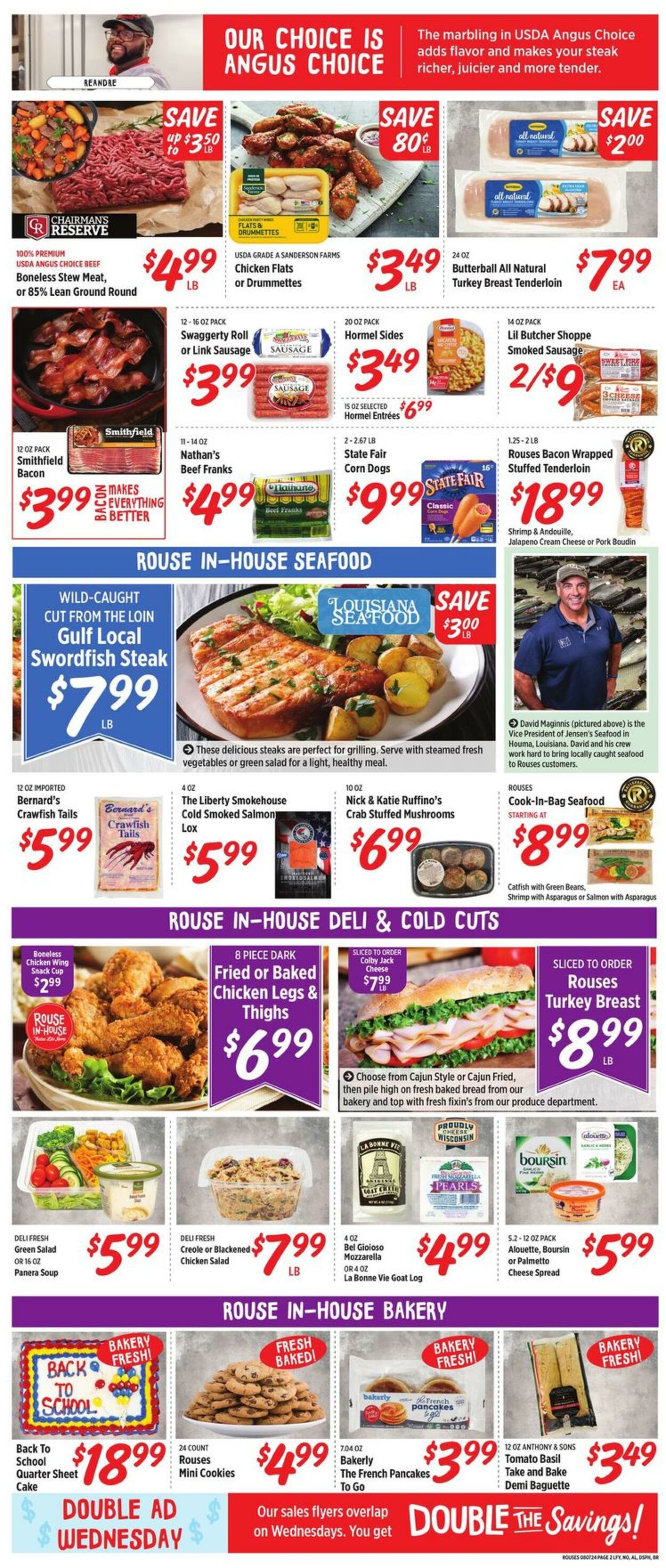 Weekly ad Rouses 08/07/2024 - 08/14/2024