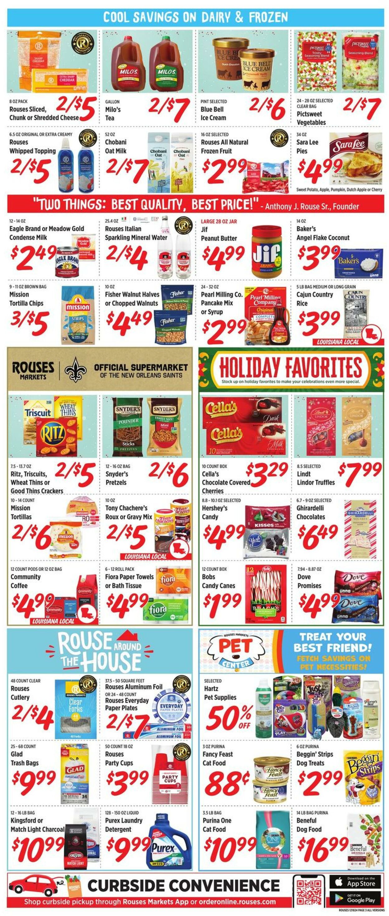 Weekly ad Rouses 12/18/2024 - 12/24/2024