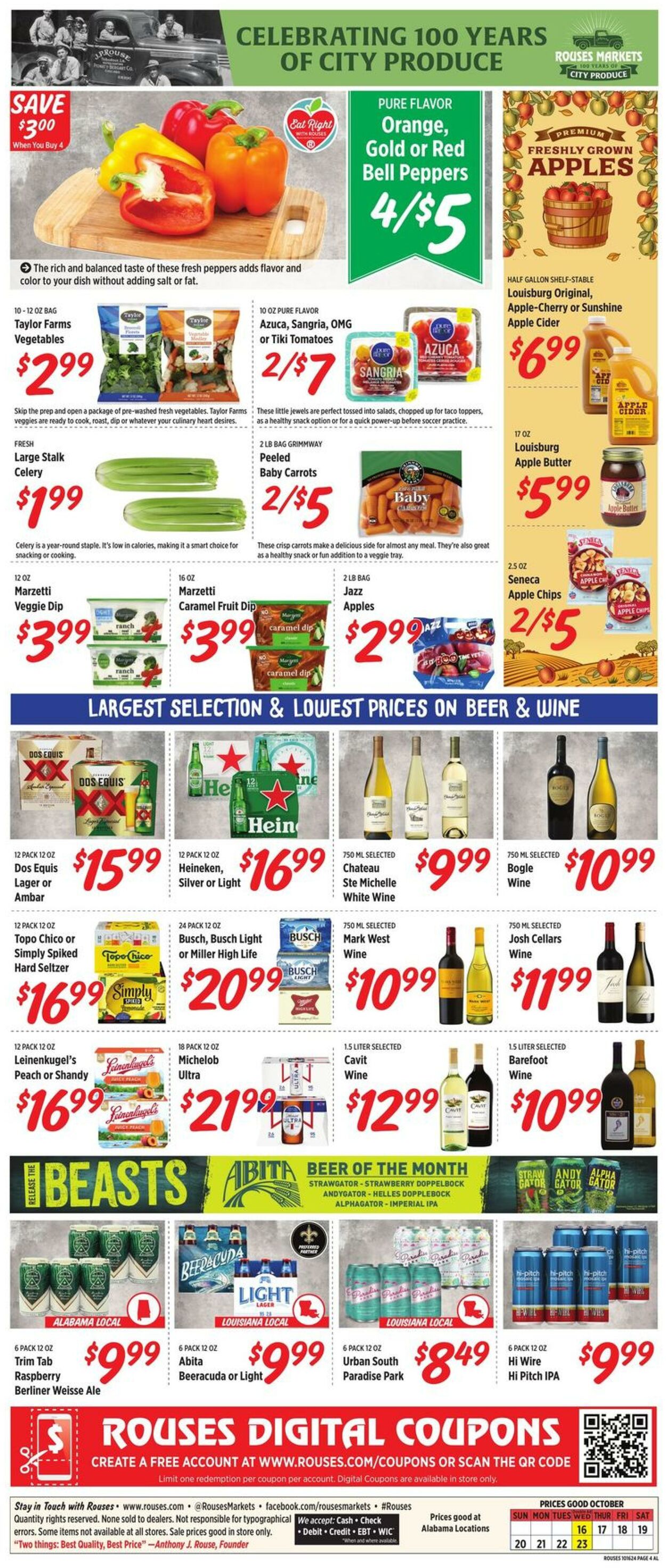 Weekly ad Rouses 10/16/2024 - 10/23/2024