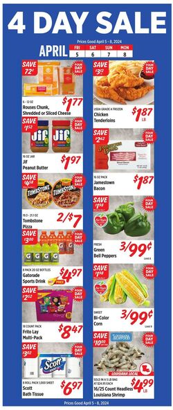 Weekly ad Rouses 04/03/2024 - 04/10/2024