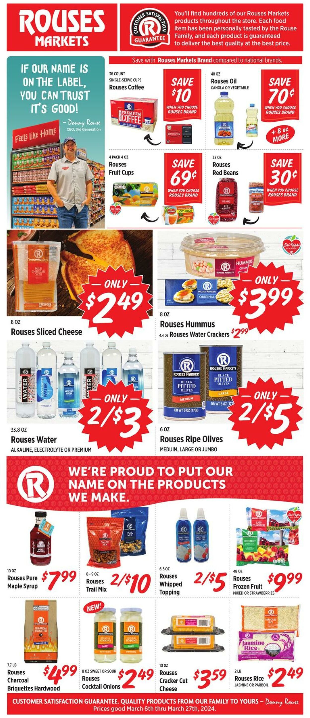 Weekly ad Rouses 03/06/2024 - 03/27/2024