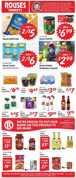 Weekly ad Rouses 02/07/2024 - 02/14/2024