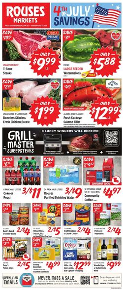 Weekly ad Rouses 05/22/2024 - 05/29/2024