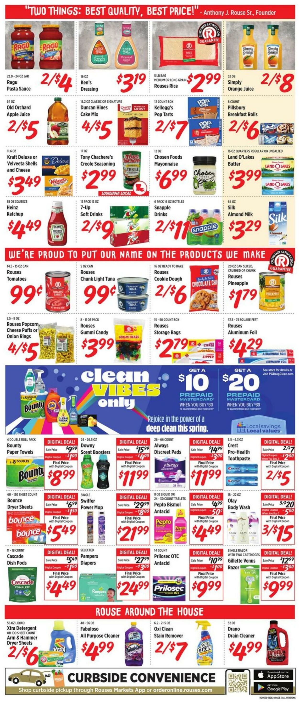 Weekly ad Rouses 02/28/2024 - 03/06/2024