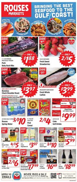Weekly ad Rouses 02/07/2024 - 02/14/2024