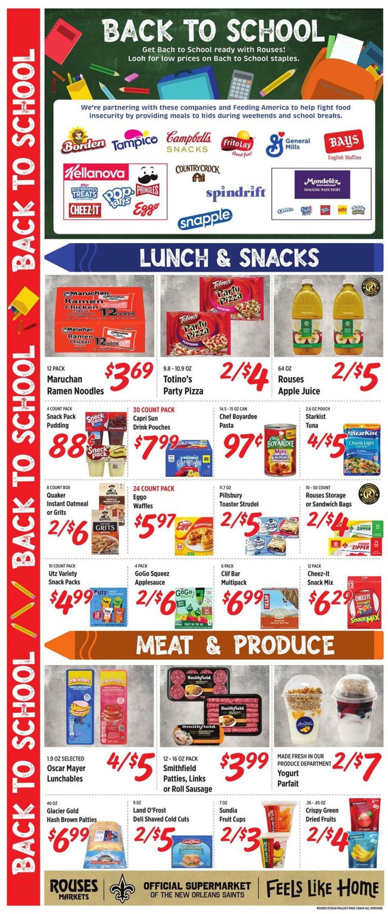 Weekly ad Rouses 07/24/2024 - 07/31/2024