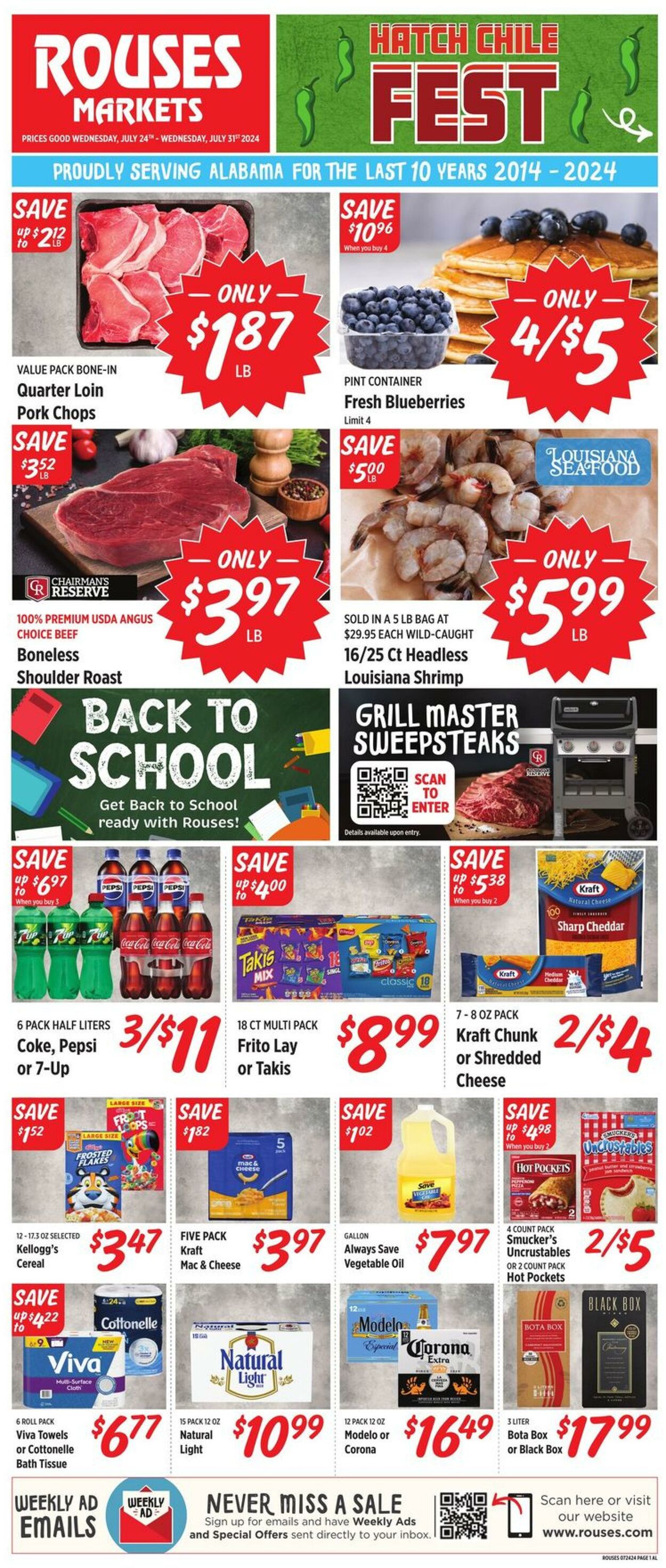 Weekly ad Rouses 07/24/2024 - 07/31/2024