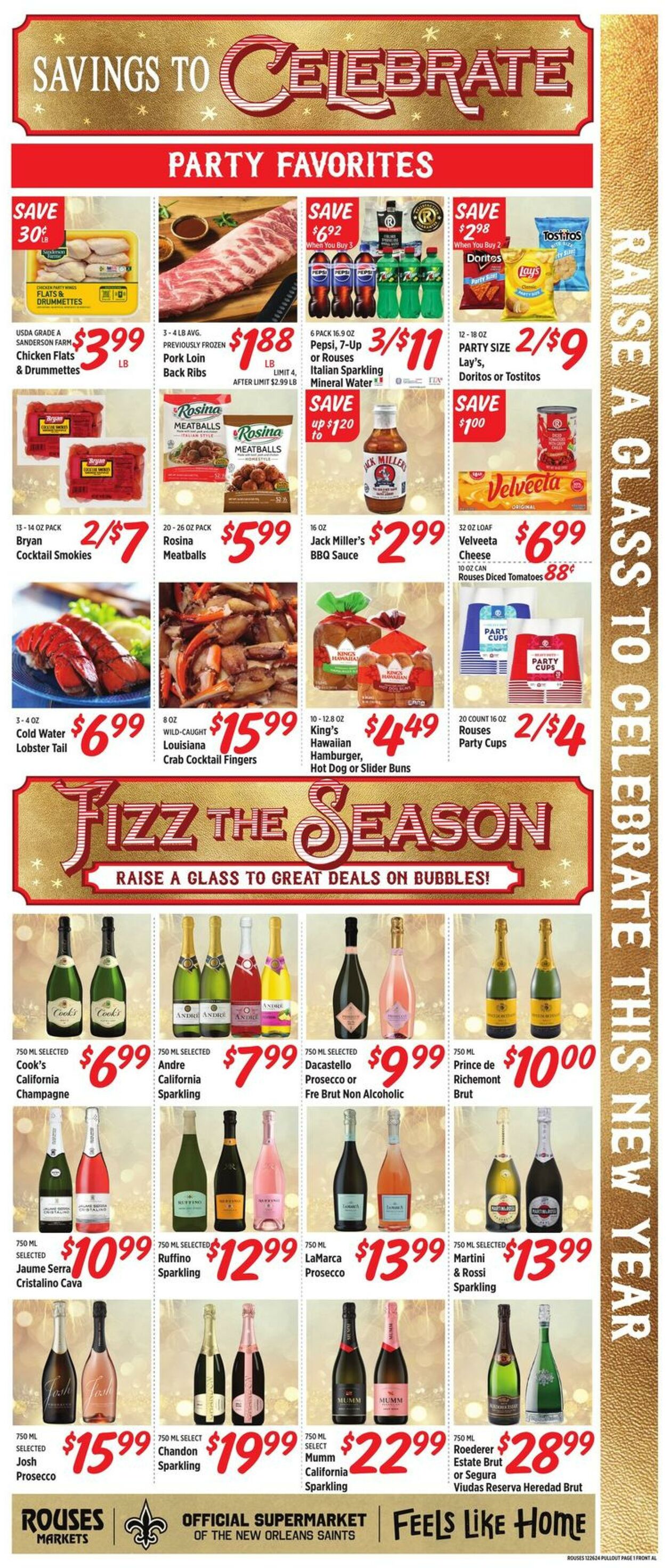 Weekly ad Rouses 12/26/2024 - 01/01/2025