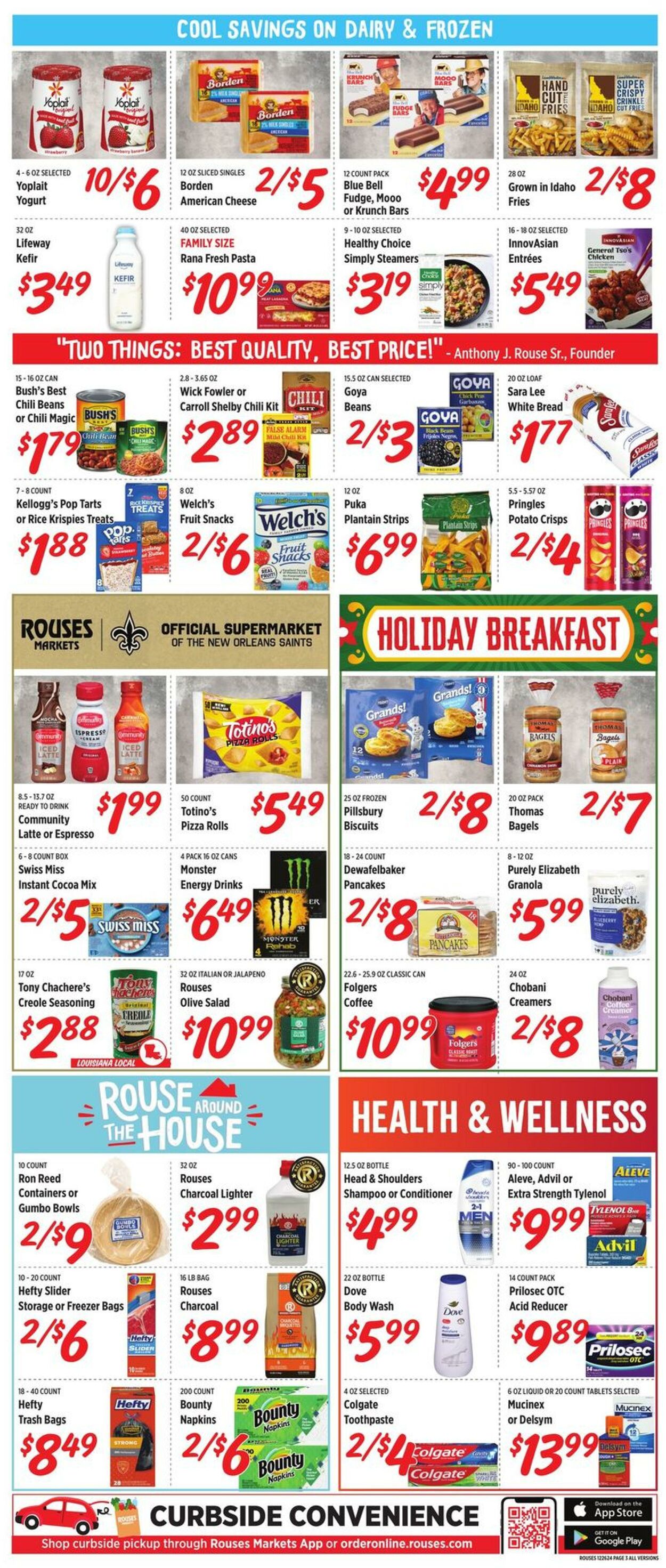 Weekly ad Rouses 12/26/2024 - 01/01/2025