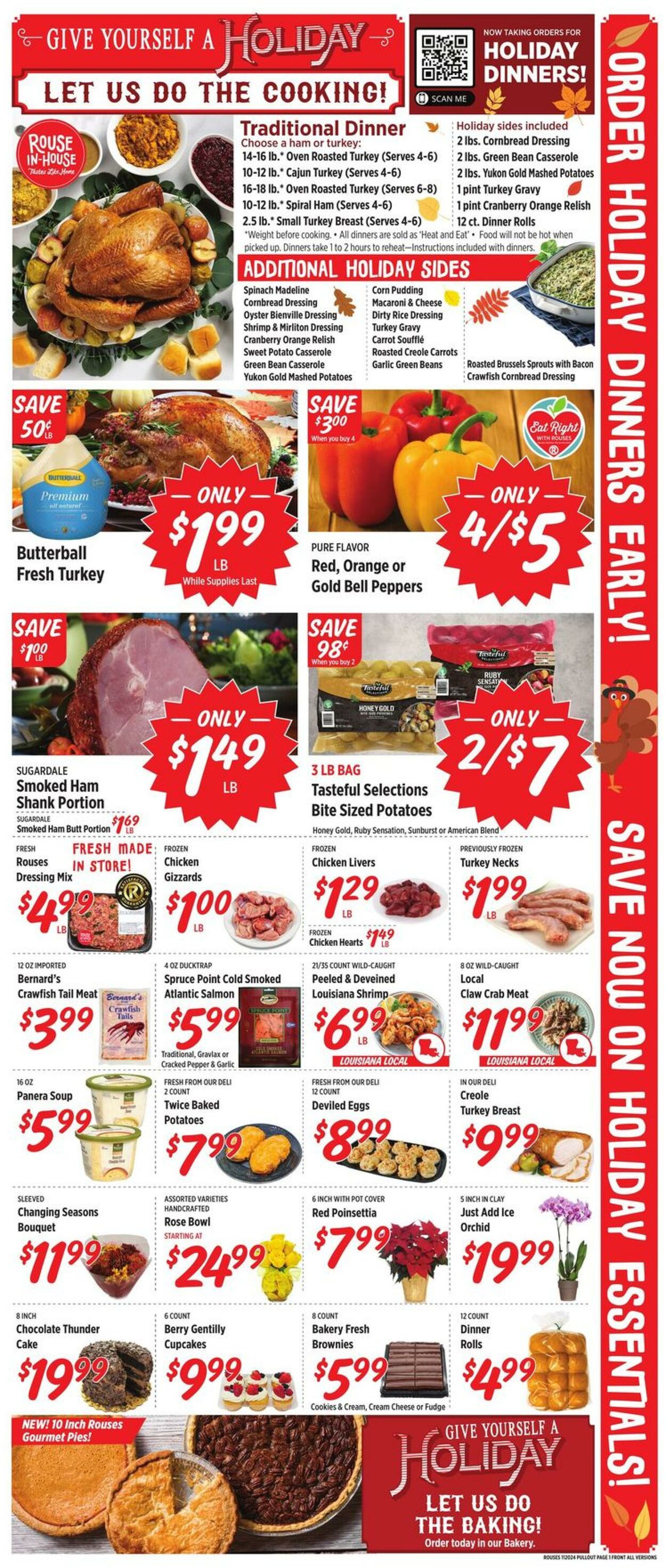 Weekly ad Rouses 11/20/2024 - 11/28/2024