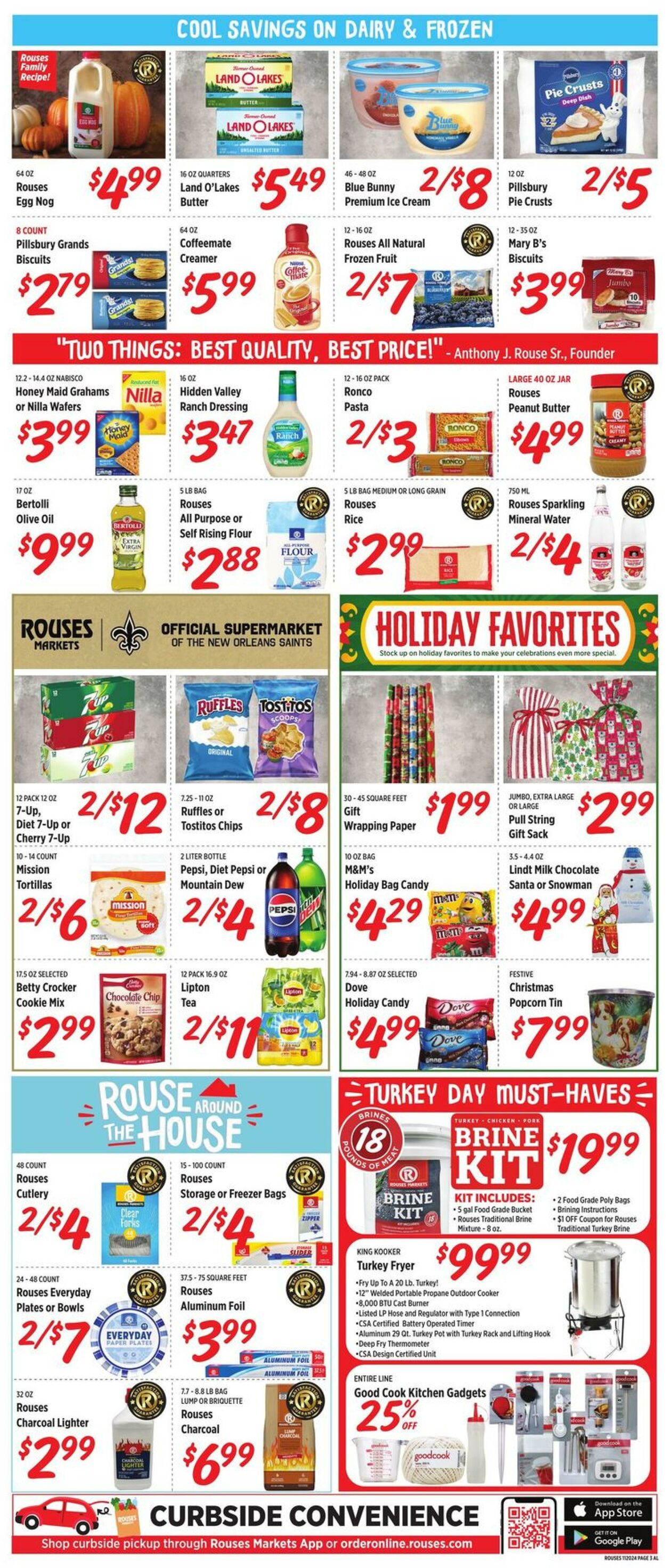 Weekly ad Rouses 11/20/2024 - 11/28/2024