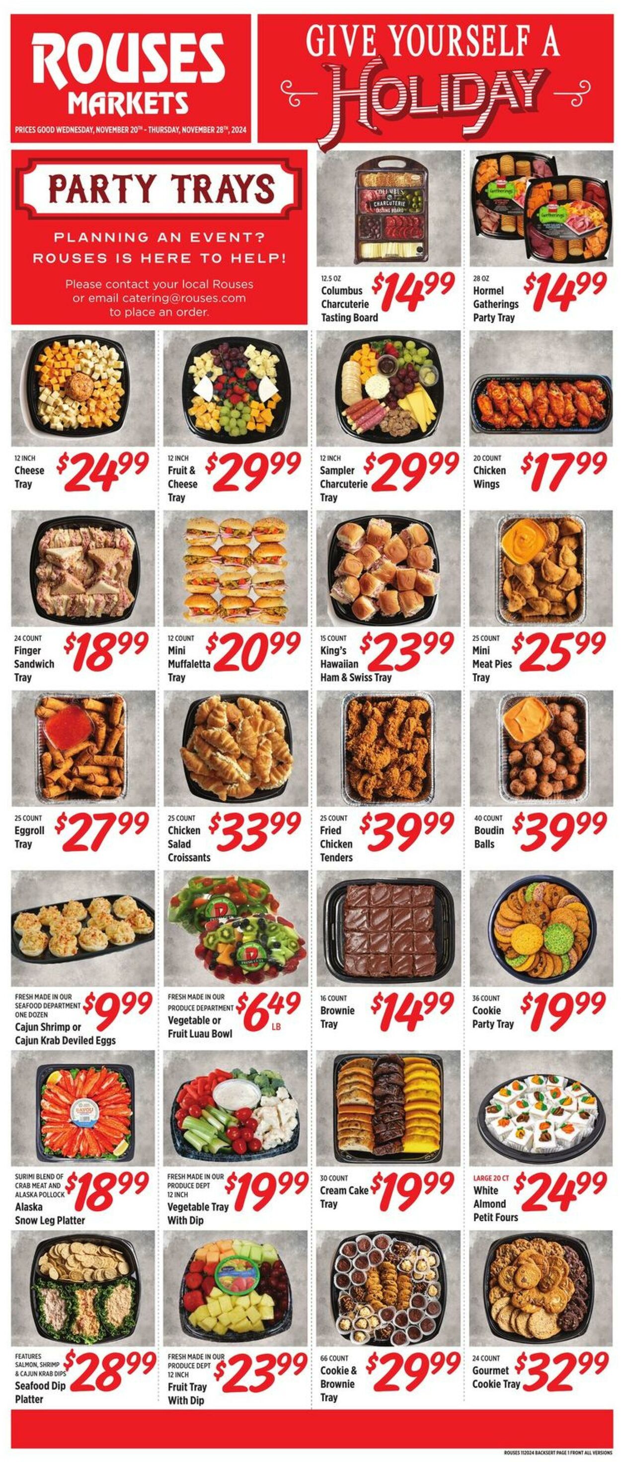 Weekly ad Rouses 11/20/2024 - 11/28/2024