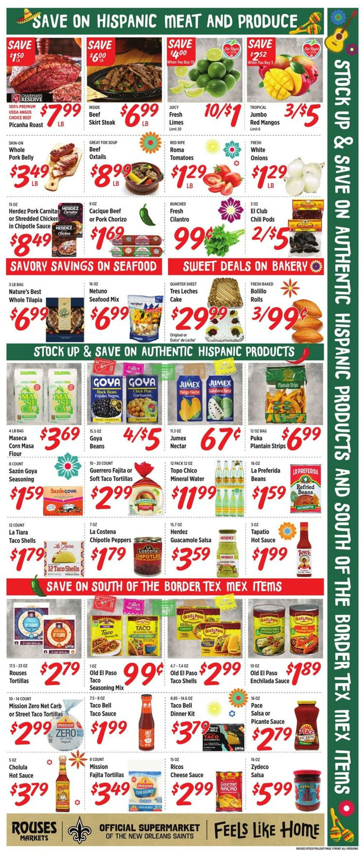 Weekly ad Rouses 01/15/2025 - 01/22/2025