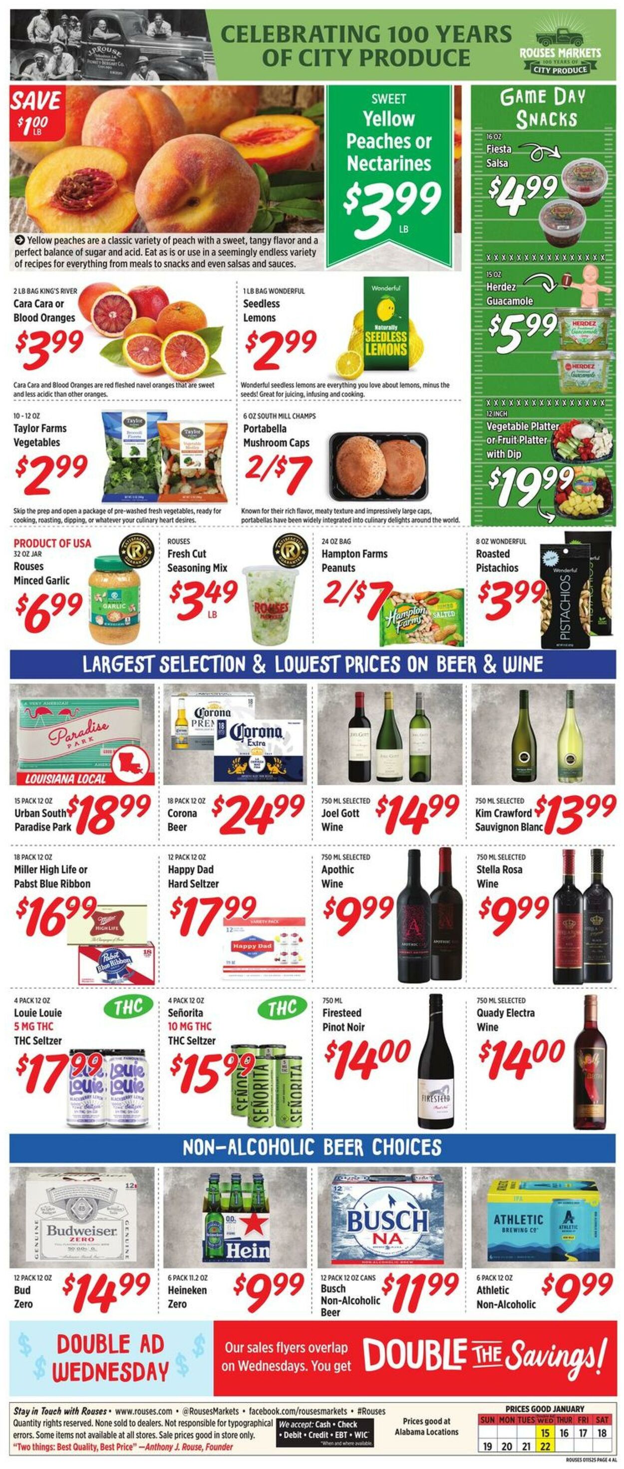 Weekly ad Rouses 01/15/2025 - 01/22/2025