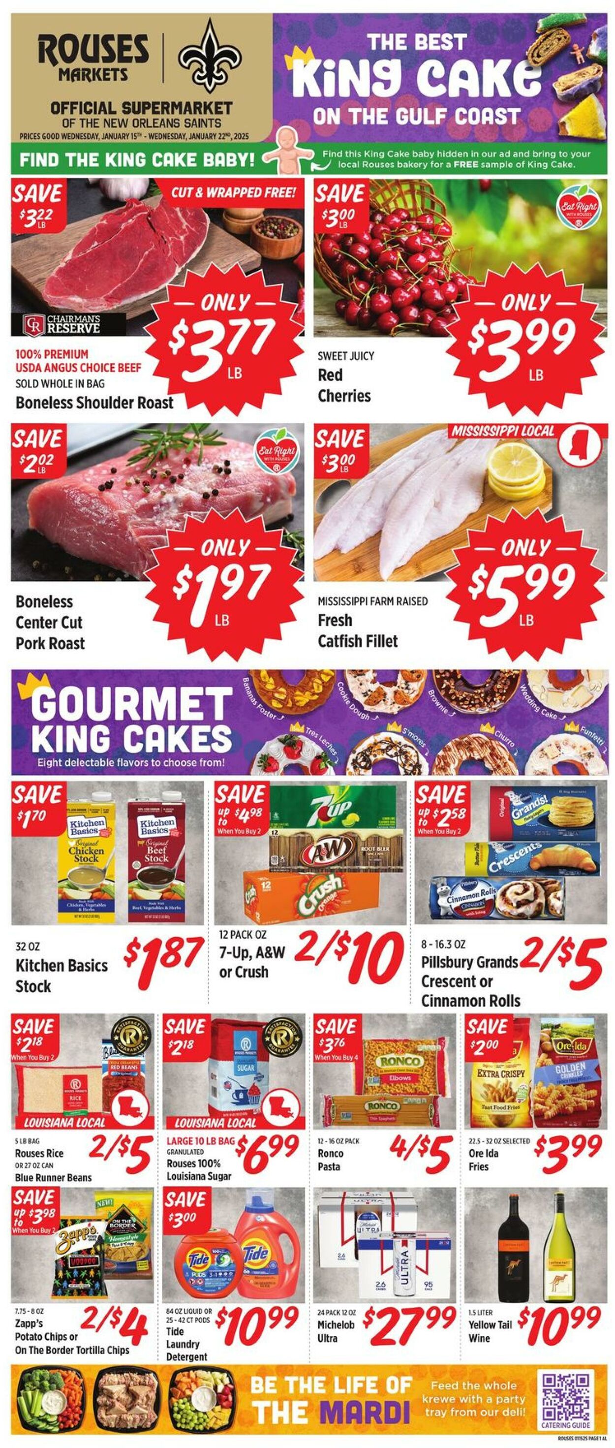 Weekly ad Rouses 01/15/2025 - 01/22/2025