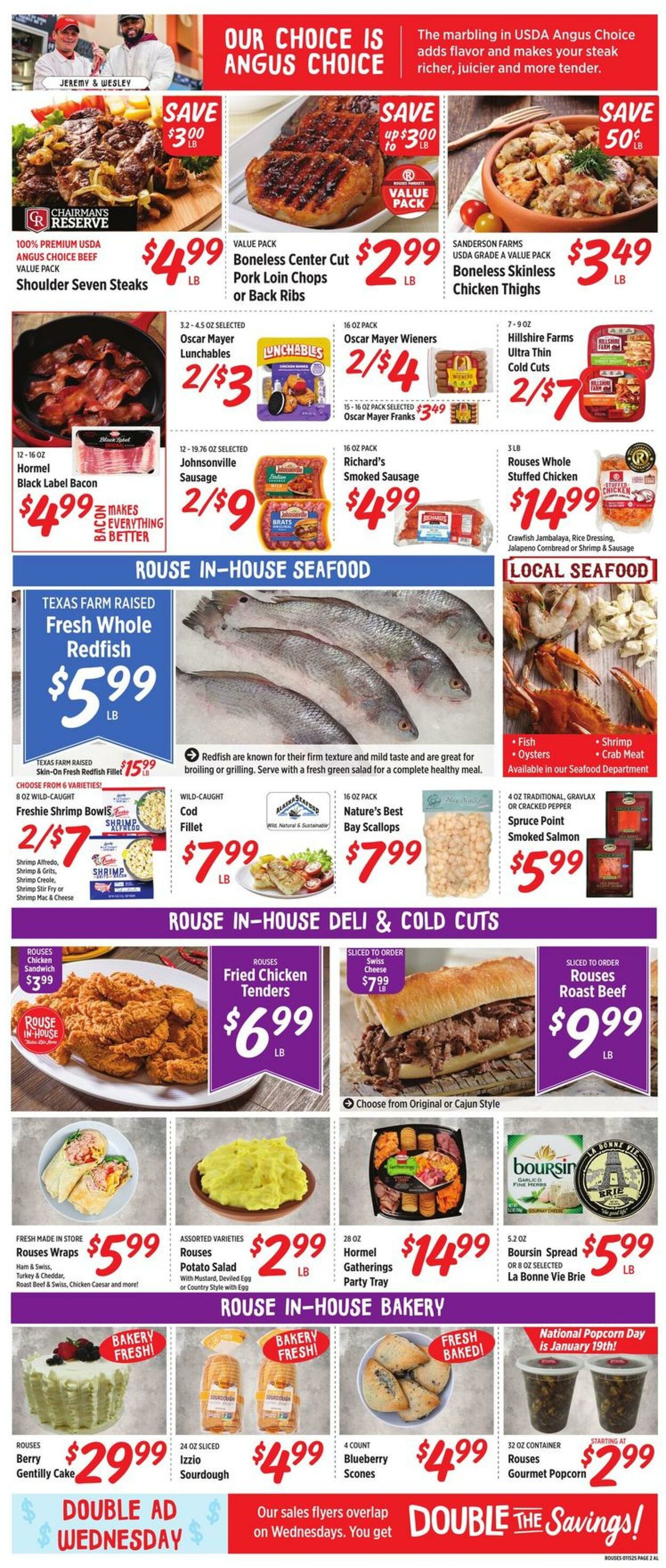 Weekly ad Rouses 01/15/2025 - 01/22/2025