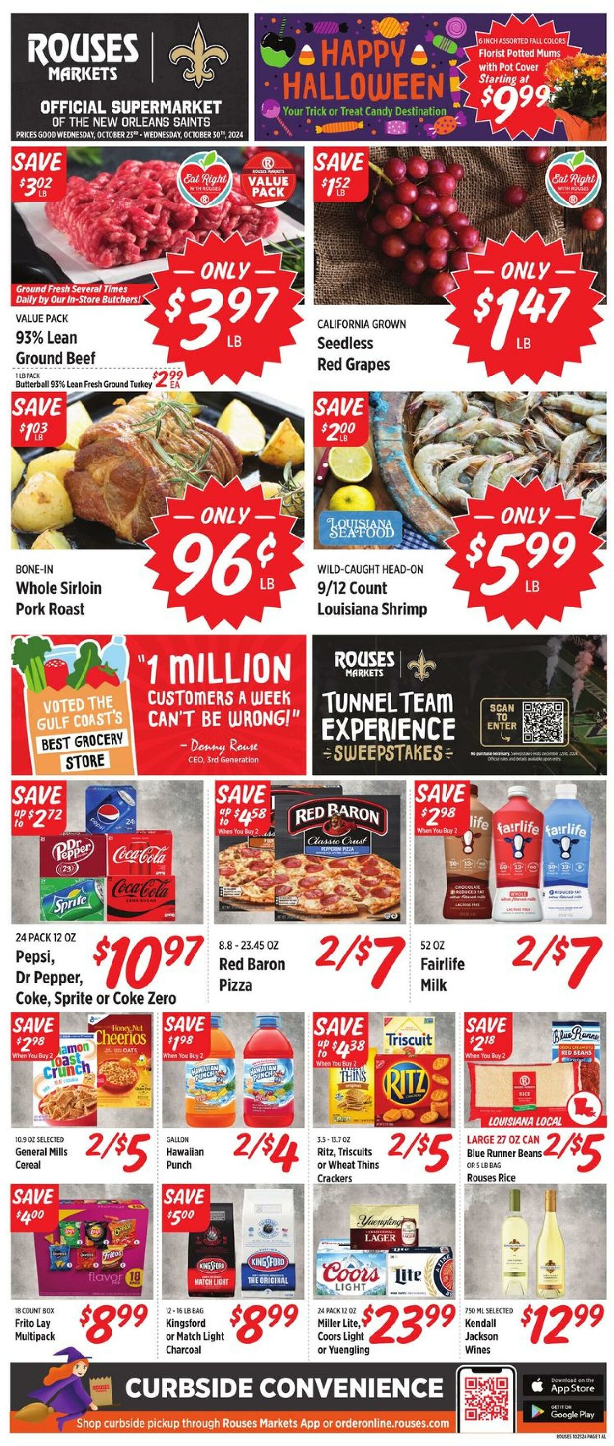 Weekly ad Rouses 10/23/2024 - 10/30/2024