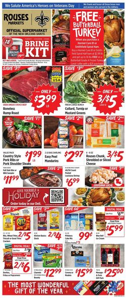 Weekly ad Rouses 11/08/2023 - 11/15/2023