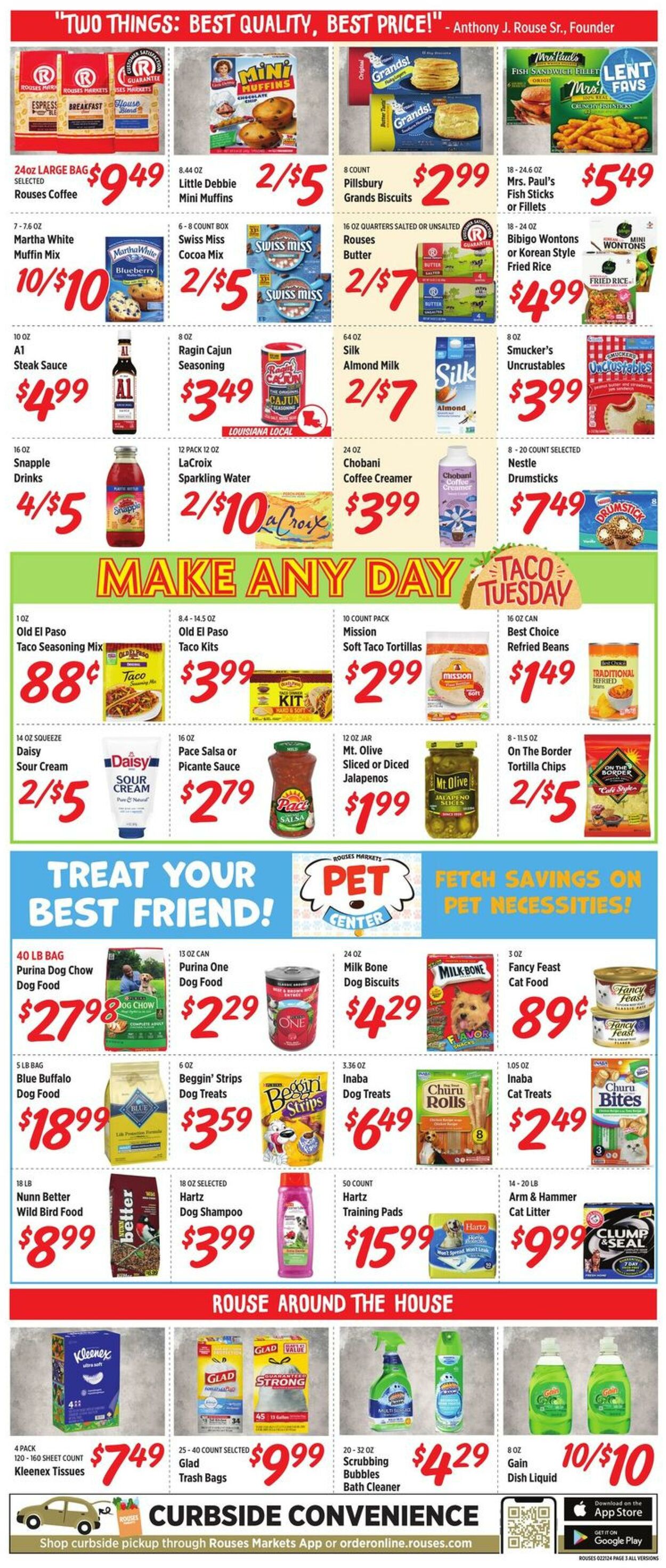 Weekly ad Rouses 02/21/2024 - 02/28/2024