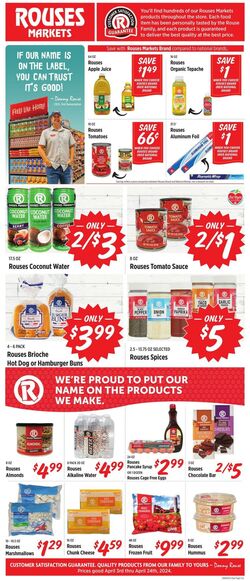 Weekly ad Rouses 04/05/2024 - 04/24/2024