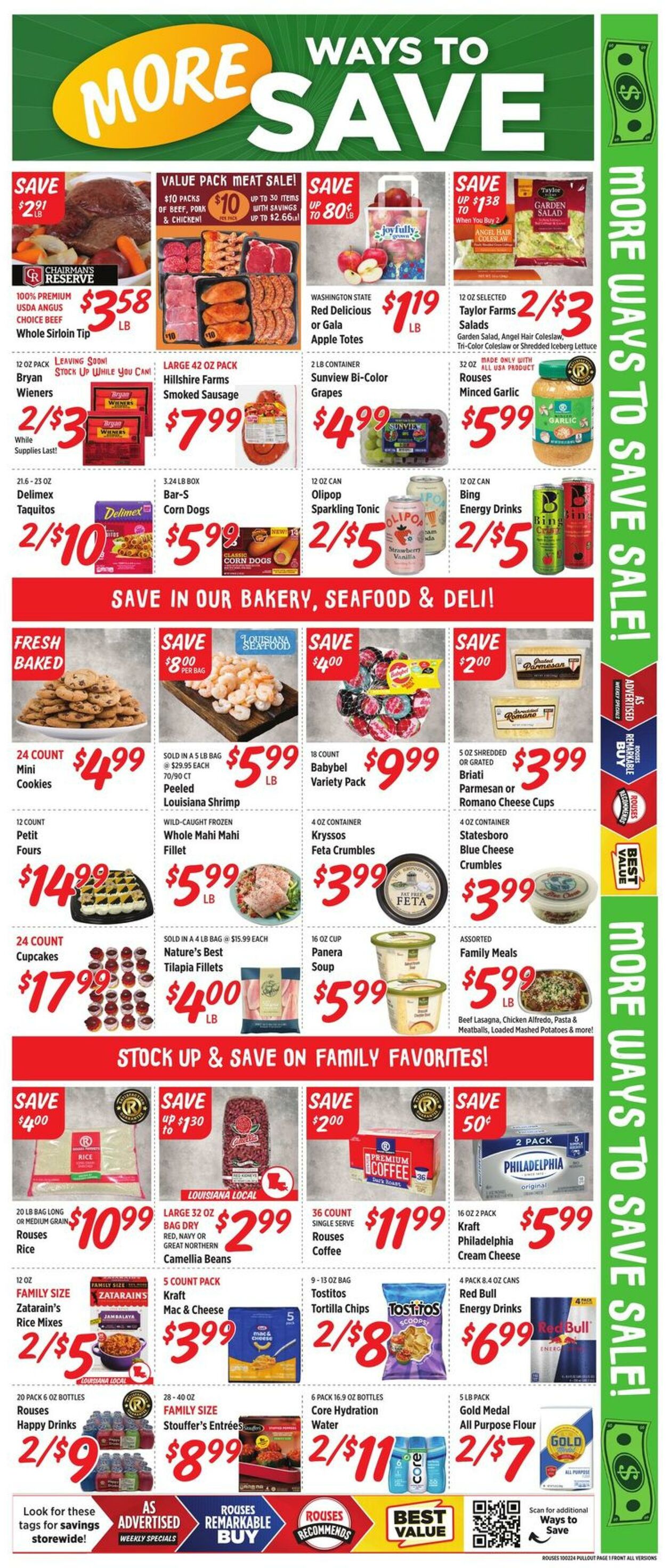 Weekly ad Rouses 10/02/2024 - 10/09/2024