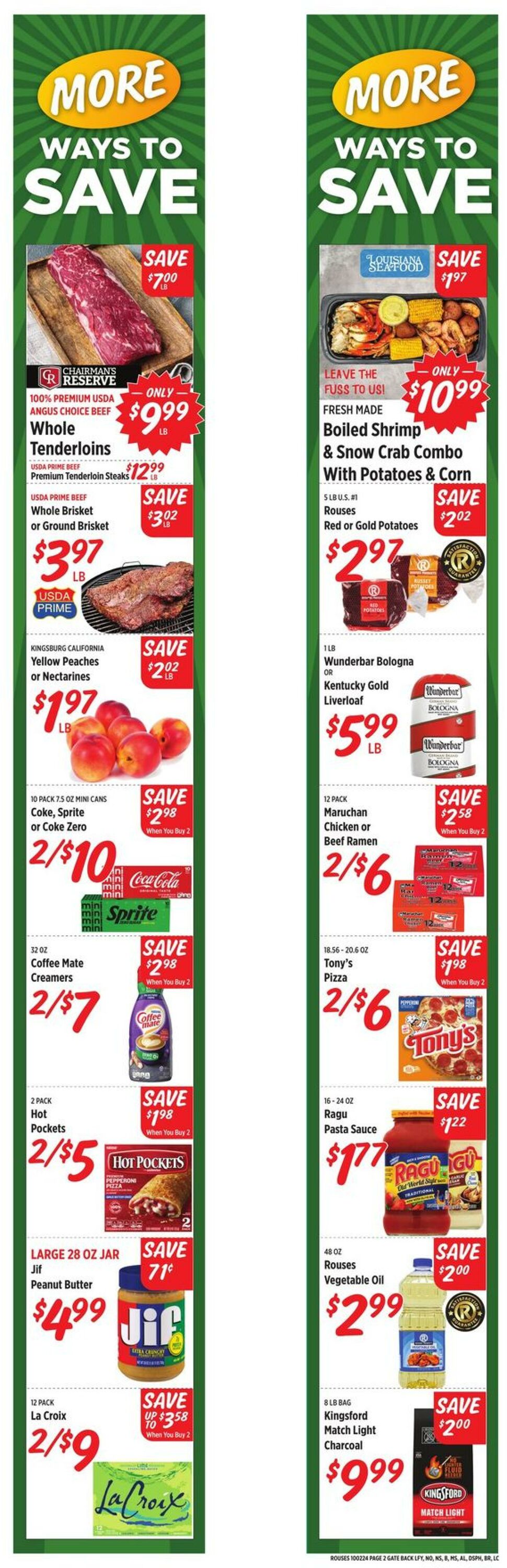 Weekly ad Rouses 10/02/2024 - 10/09/2024