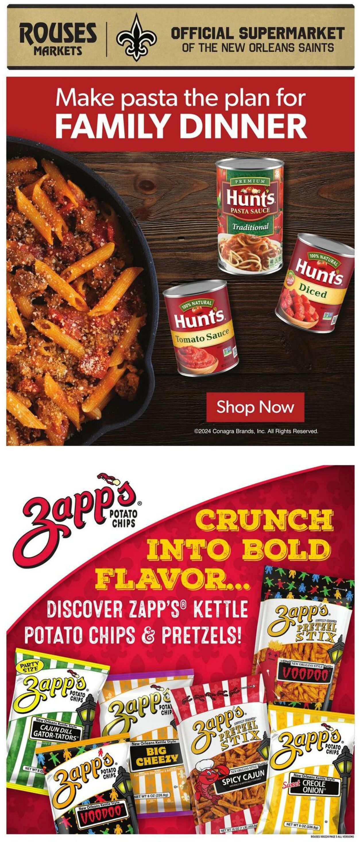 Weekly ad Rouses 10/02/2024 - 10/09/2024