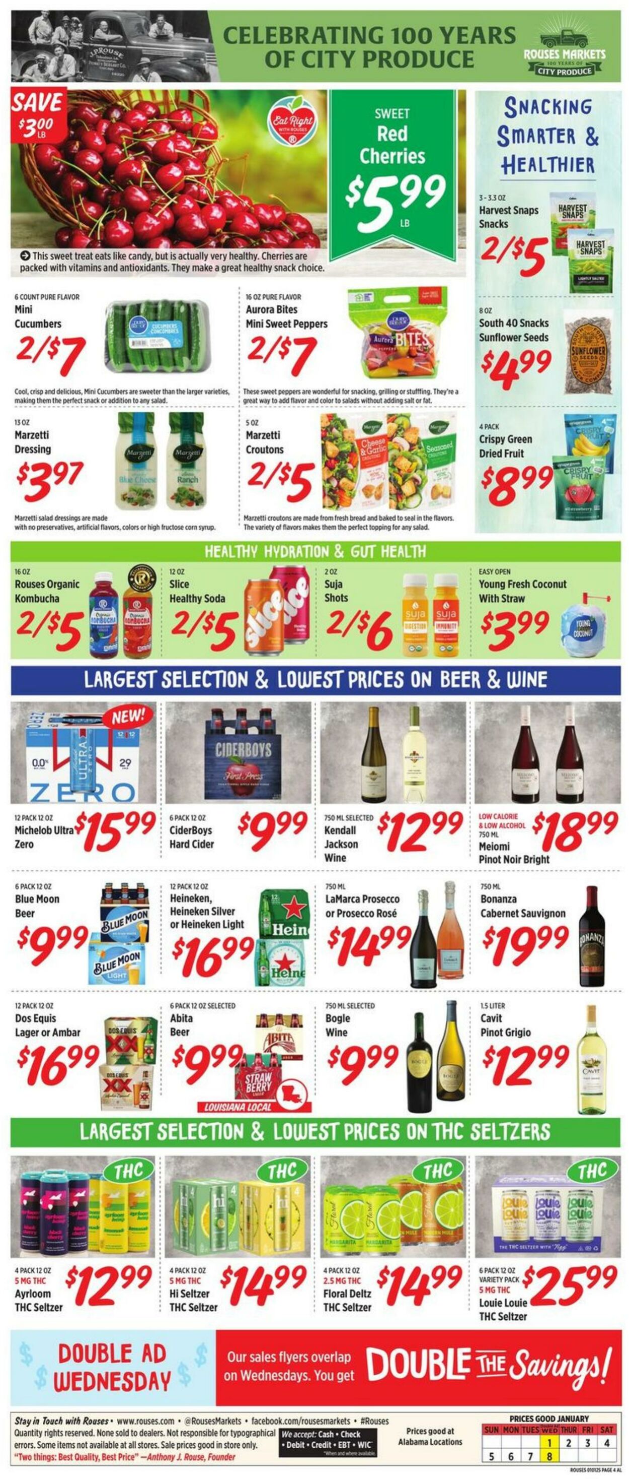 Weekly ad Rouses 01/01/2025 - 01/08/2025