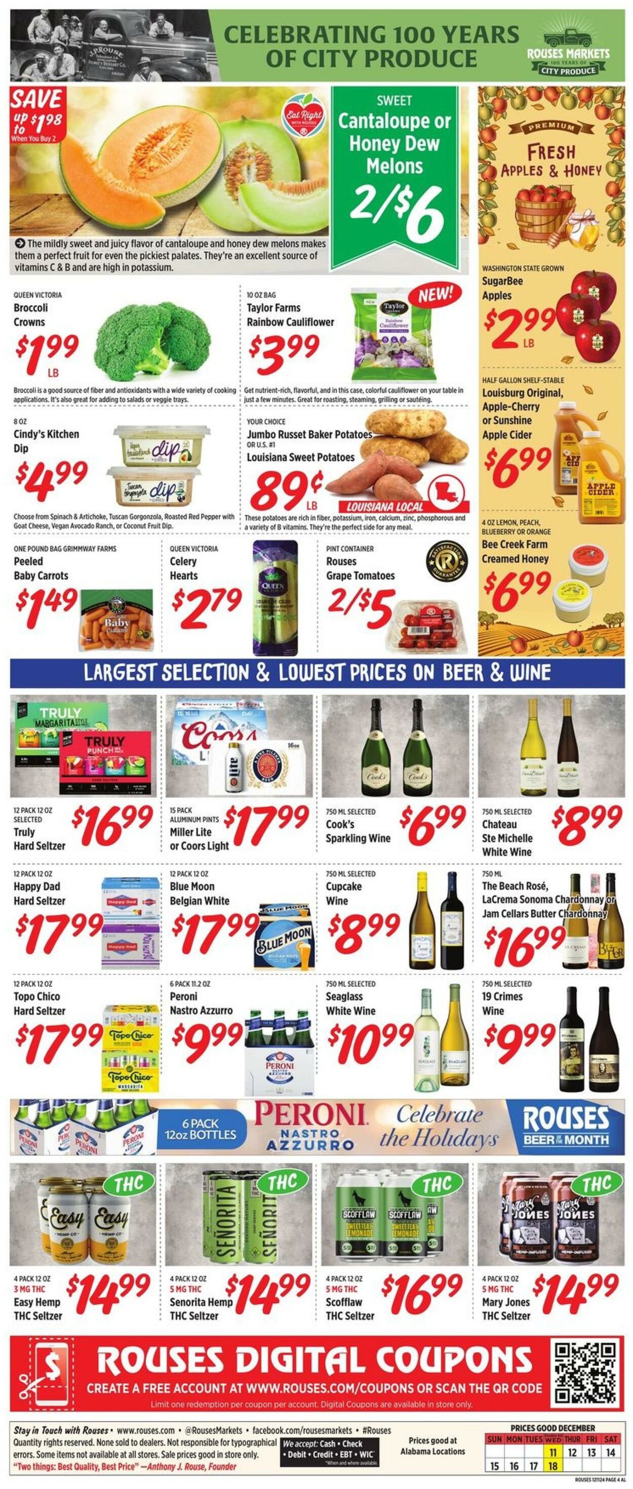 Weekly ad Rouses 12/11/2024 - 12/18/2024