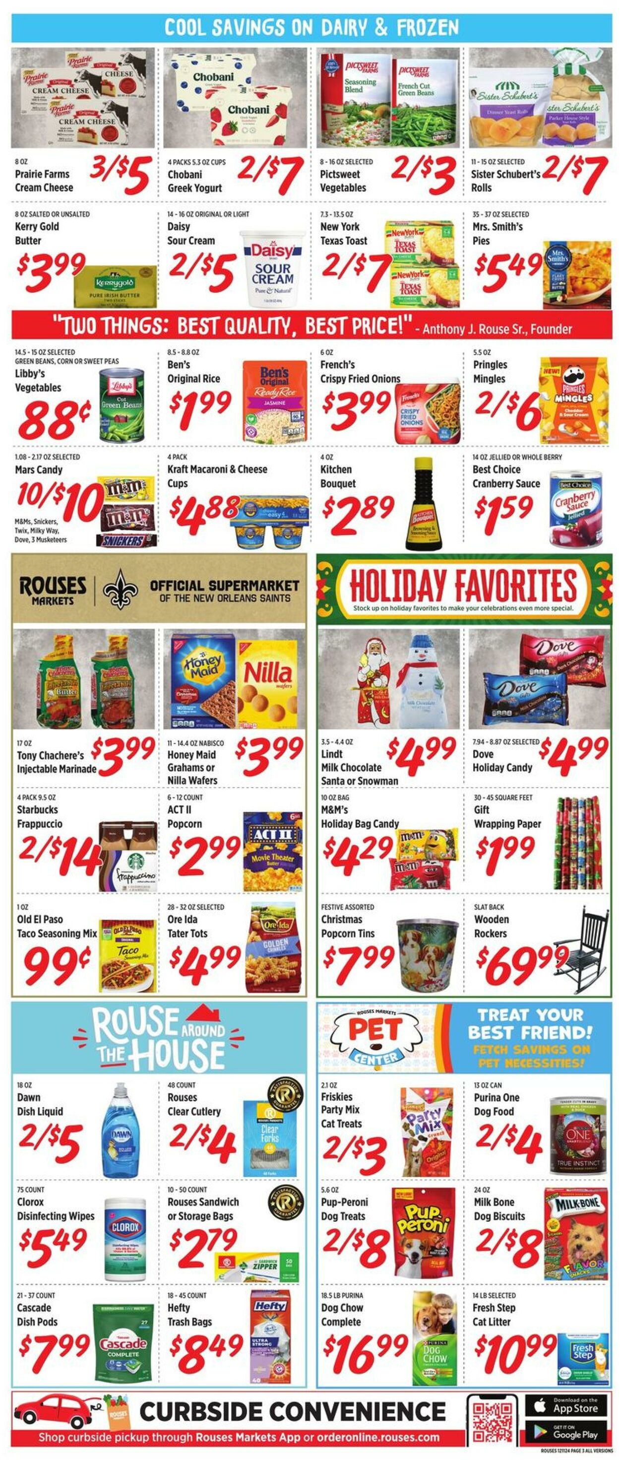 Weekly ad Rouses 12/11/2024 - 12/18/2024