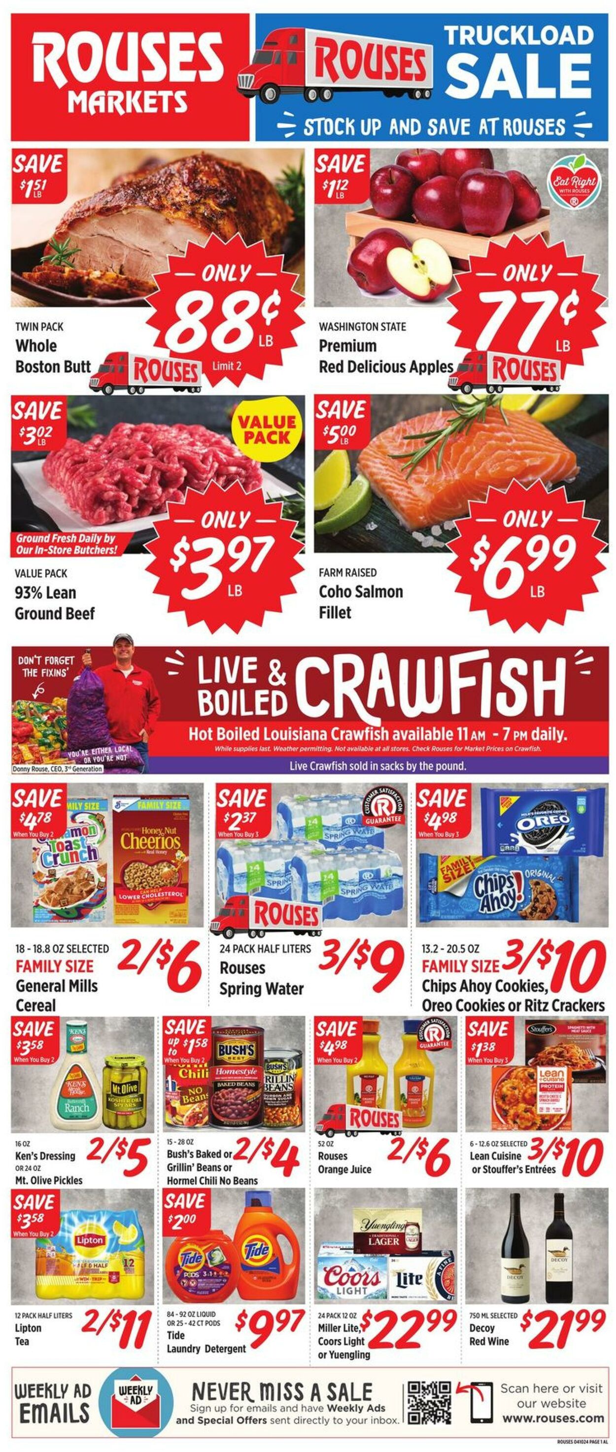 Weekly ad Rouses 04/10/2024 - 04/17/2024