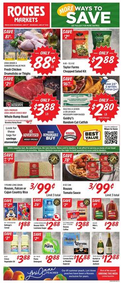 Weekly ad Rouses 09/14/2022 - 09/21/2022