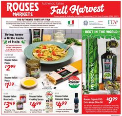 Weekly ad Rouses 09/27/2023 - 10/25/2023