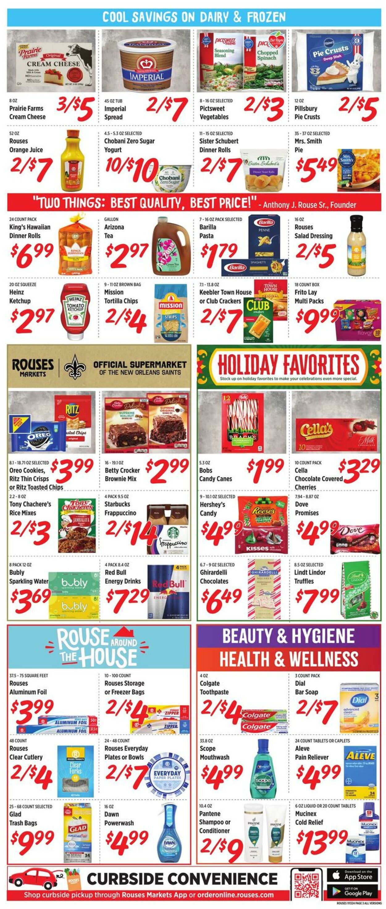 Weekly ad Rouses 11/13/2024 - 11/20/2024